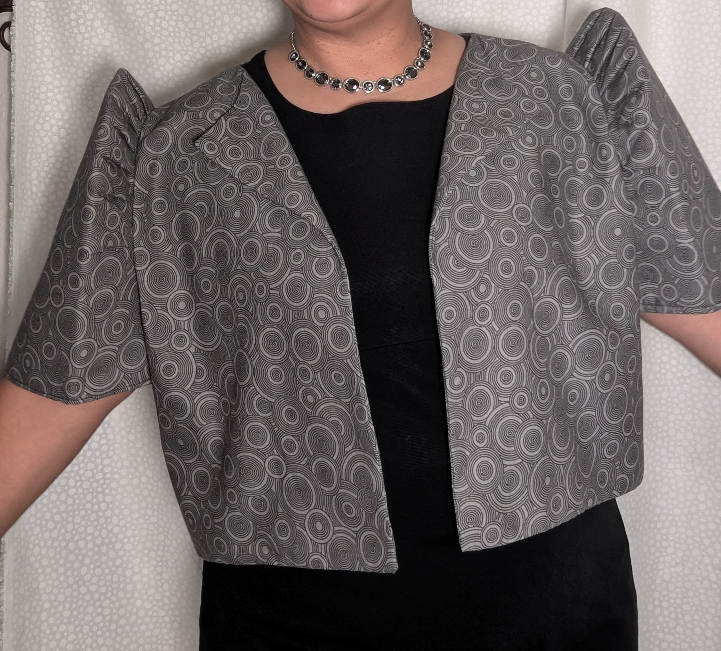 SILVER SPIRALS TERNO BOLERO - Size XXL