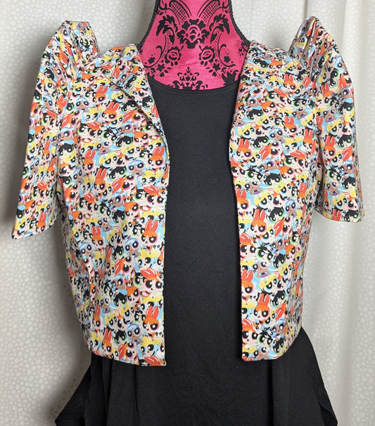 Powerpuff Girls TERNO BOLERO - Size Small